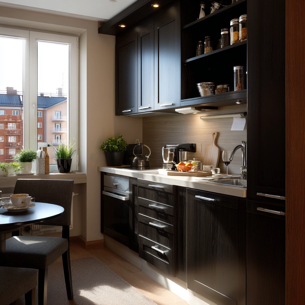 dark kitchen cabinets 41