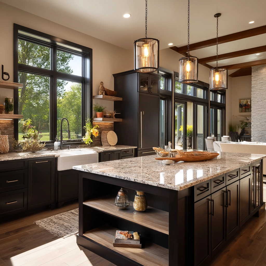 dark kitchen cabinets 47