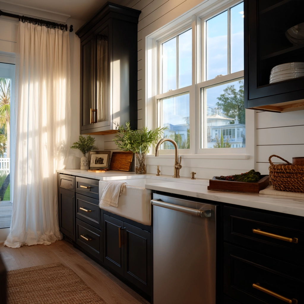 dark kitchen cabinets 51