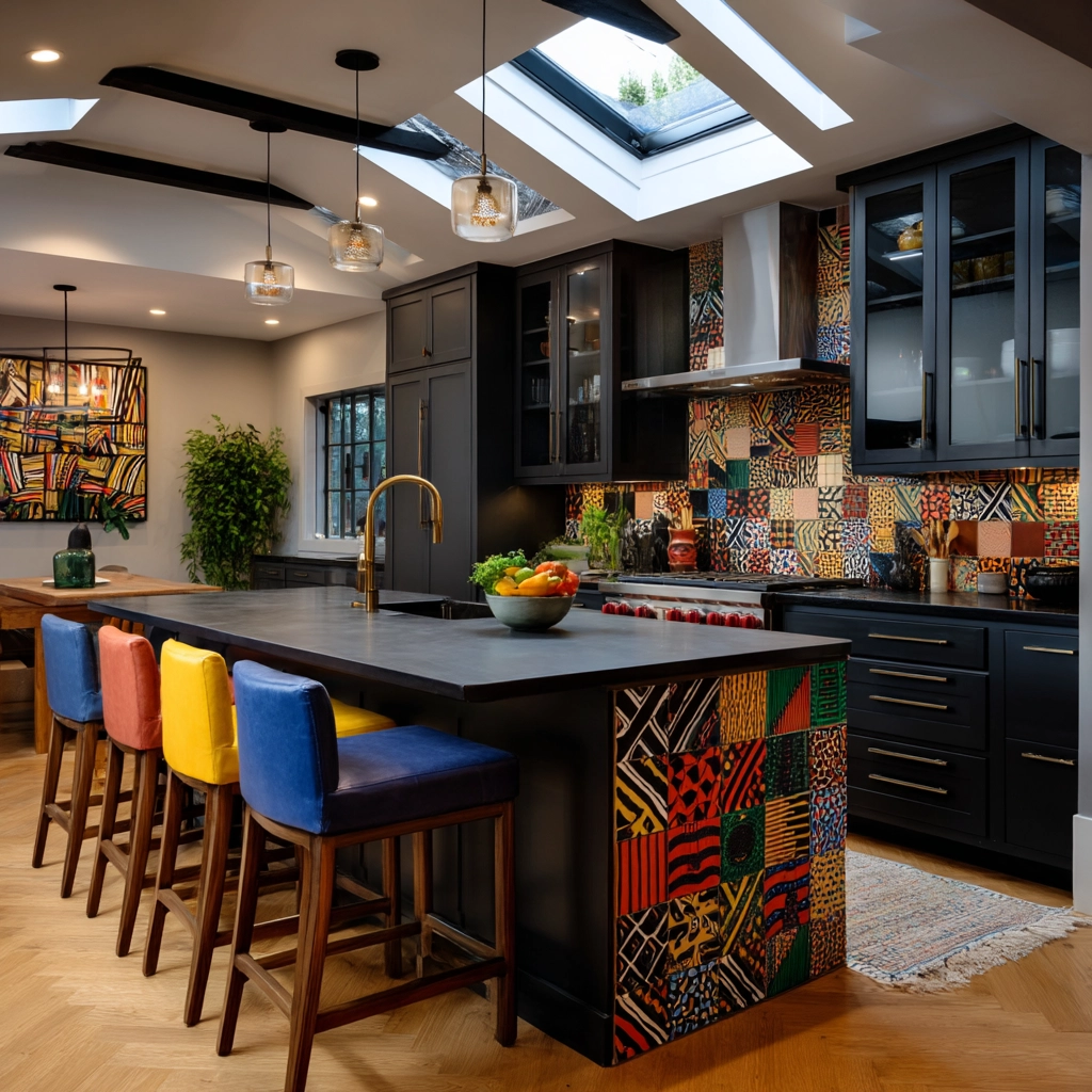 dark kitchen cabinets 53