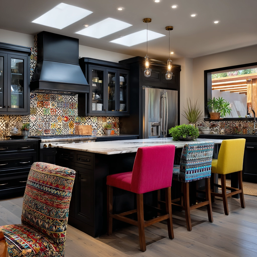 dark kitchen cabinets 54