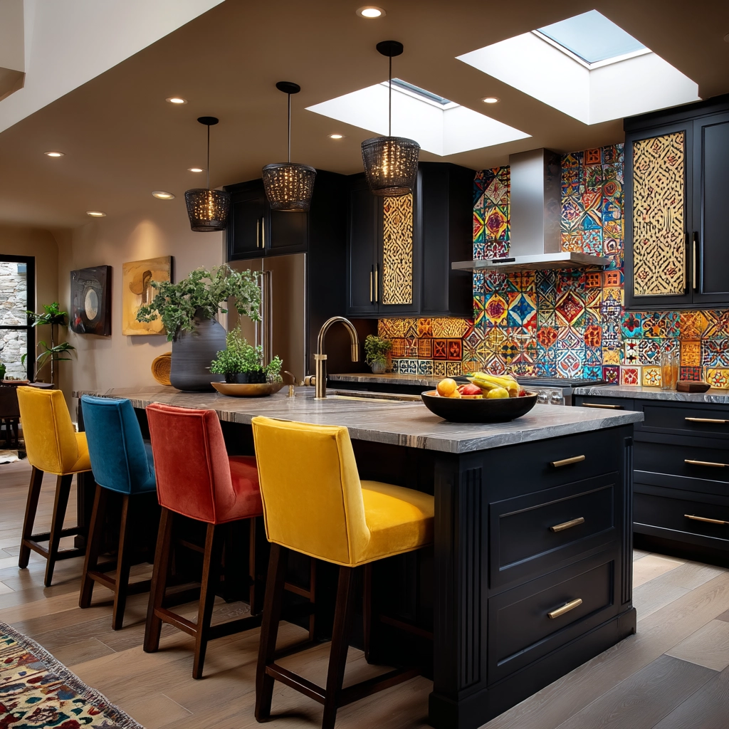 dark kitchen cabinets 56