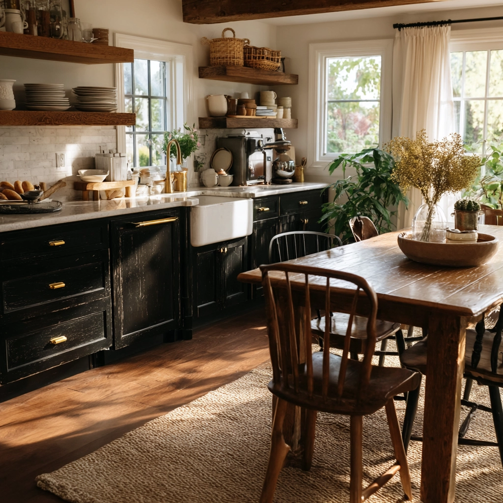 dark kitchen cabinets 8