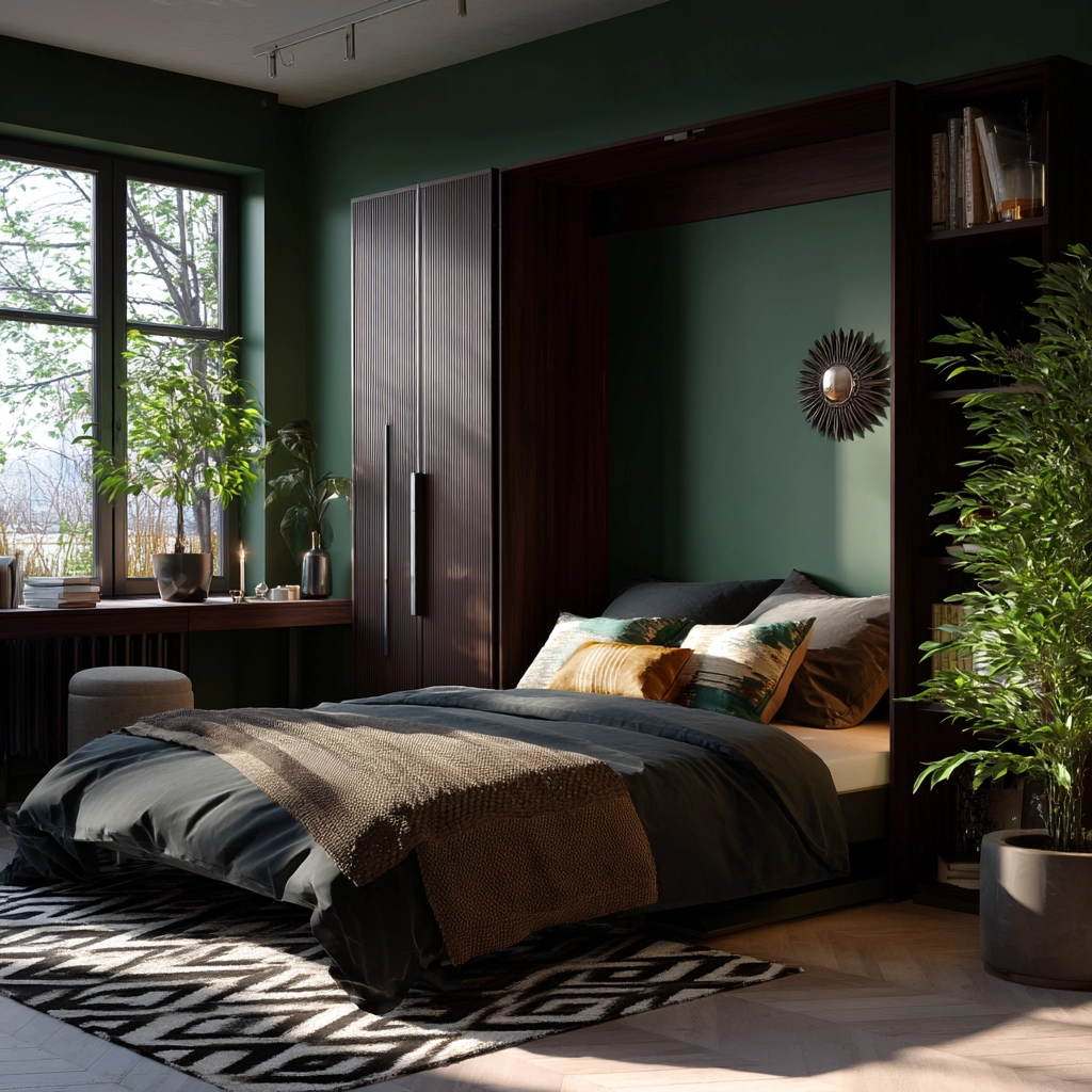dark modern bedroom 13