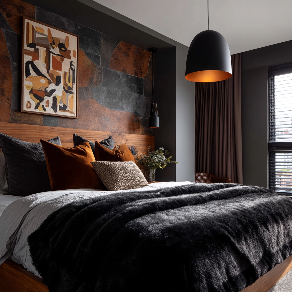 dark modern bedroom 21