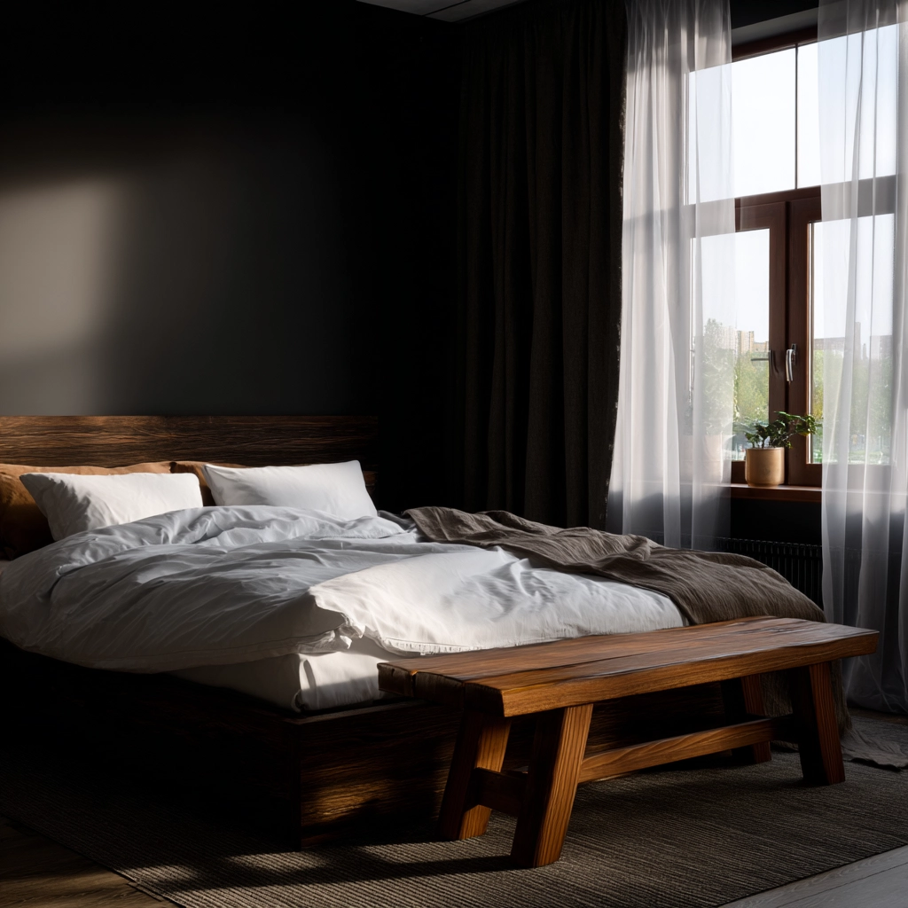 dark modern bedroom 25