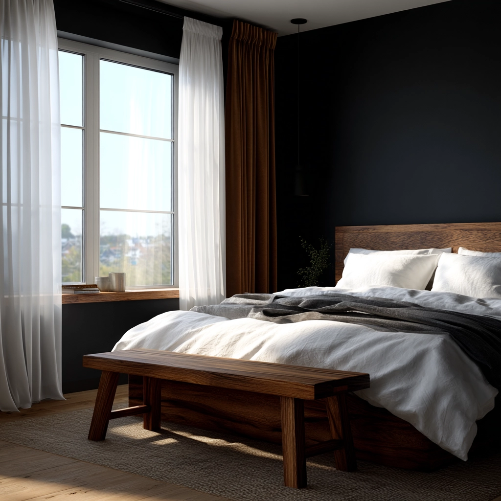 dark modern bedroom 27