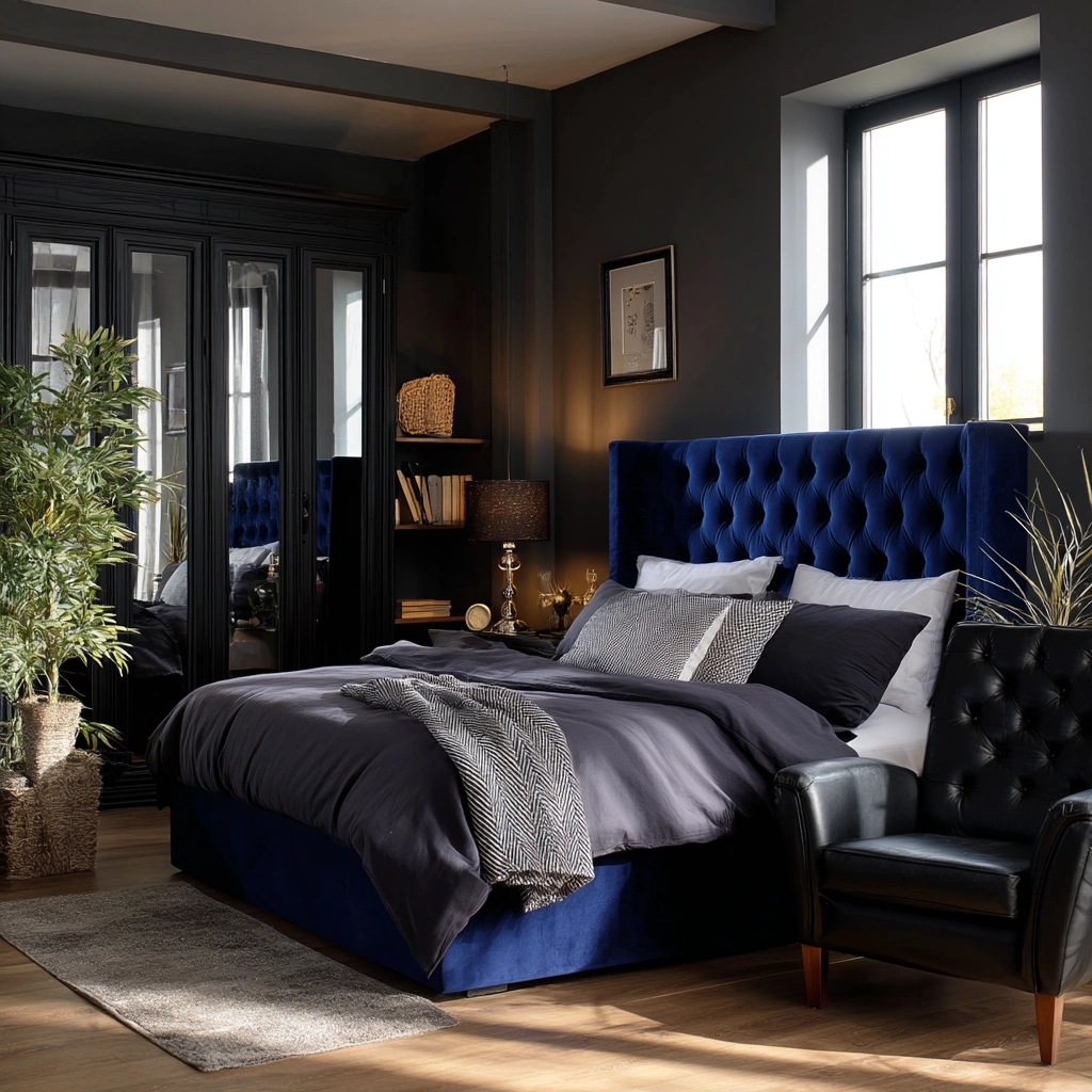 dark modern bedroom 30