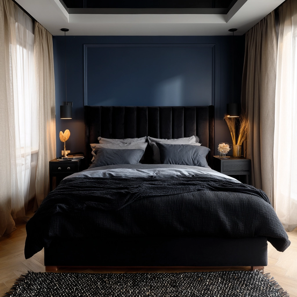 dark modern bedroom 4