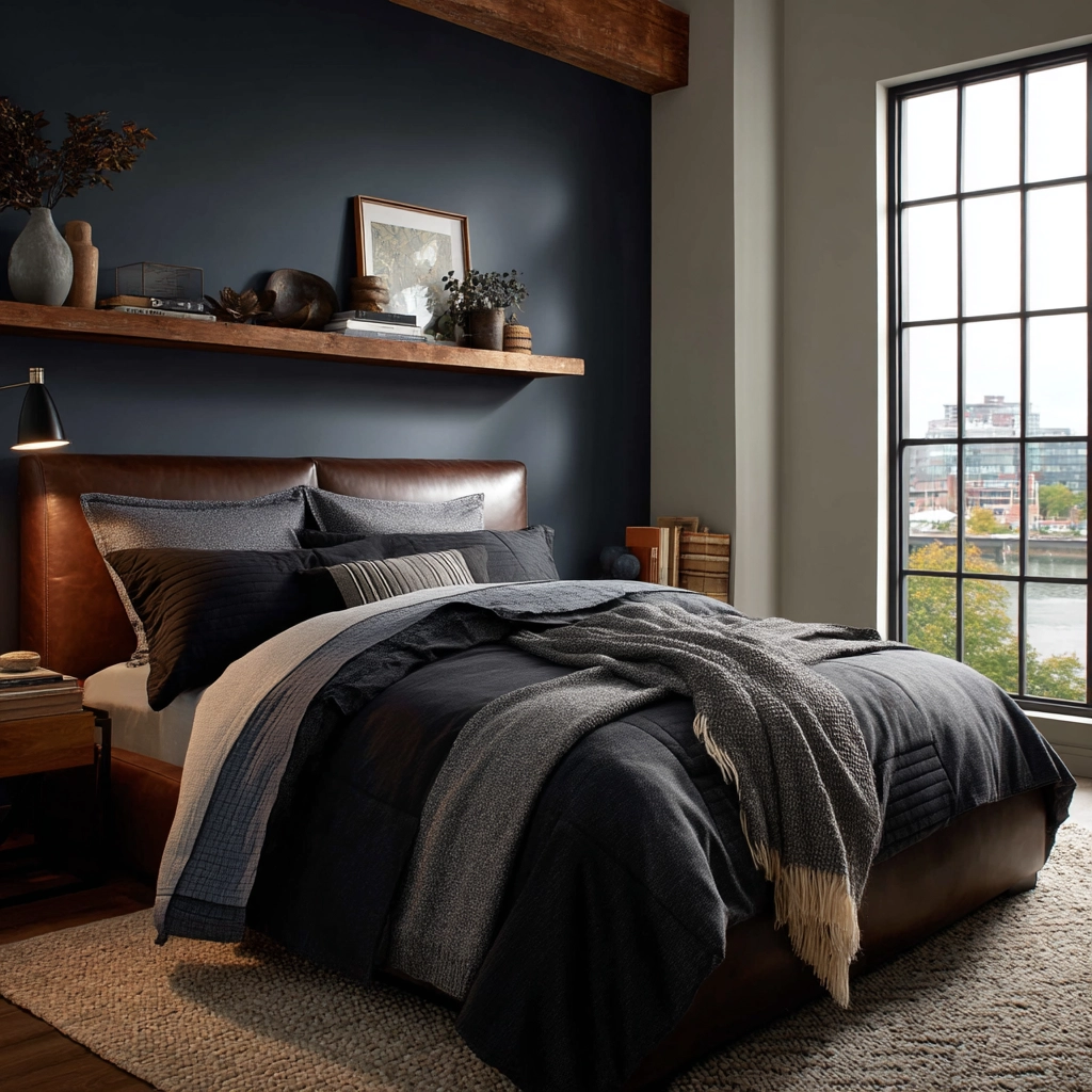 dark modern bedroom 41