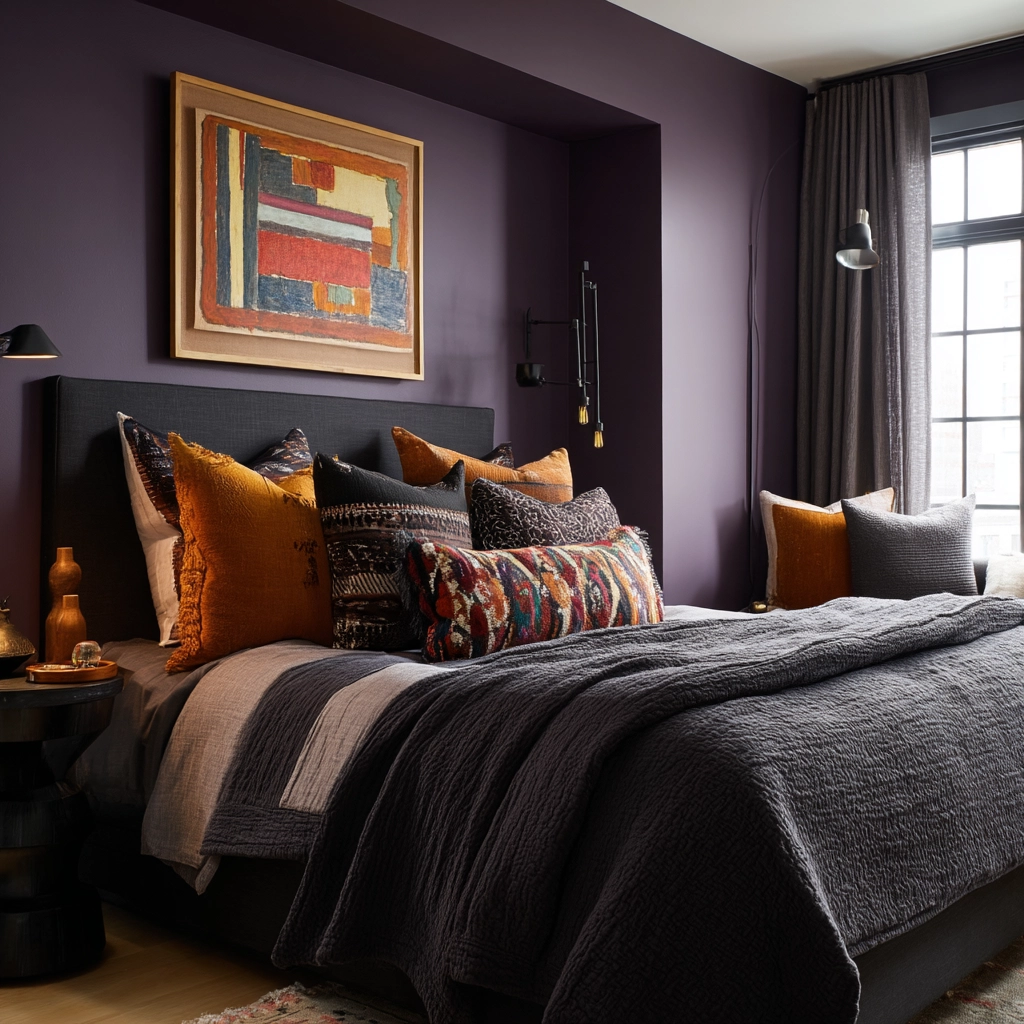 dark modern bedroom 47