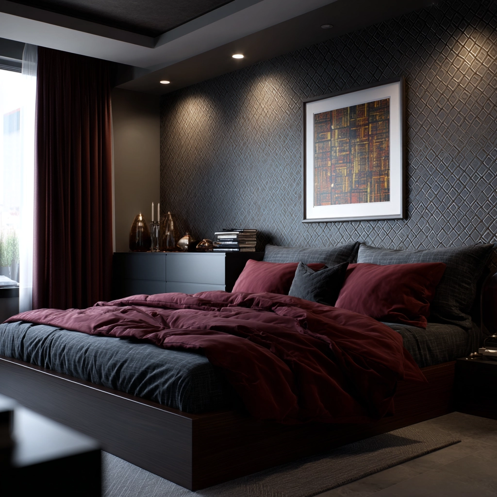 dark modern bedroom 5