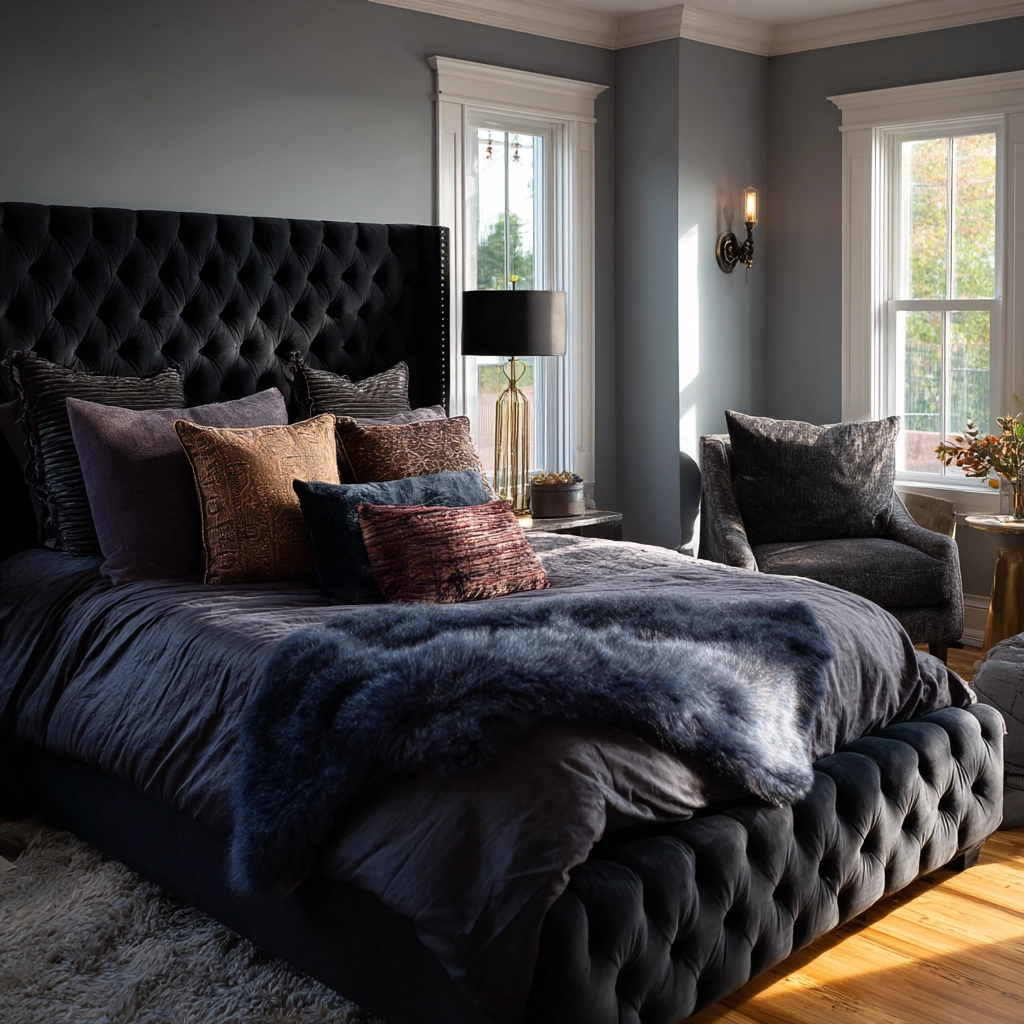 dark modern bedroom 50