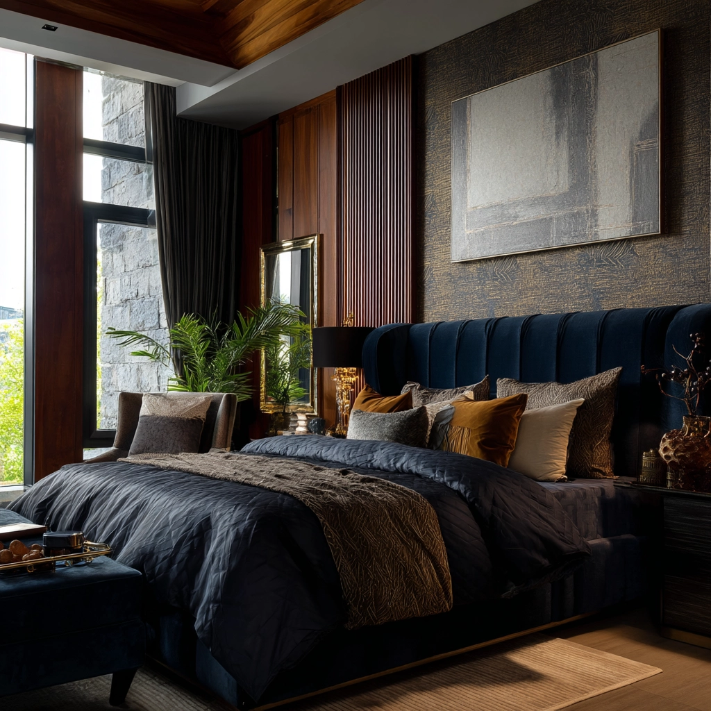 dark modern bedroom 60