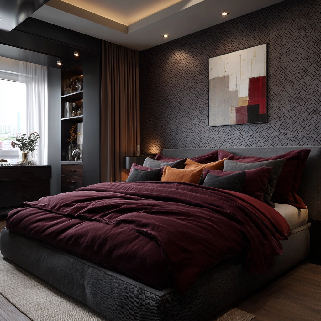 dark modern bedroom 8