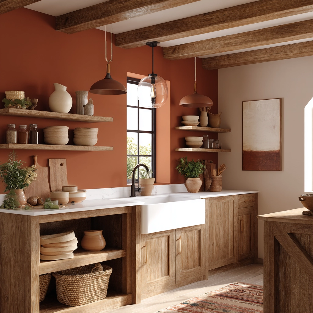 earthy kitchen ideas 15