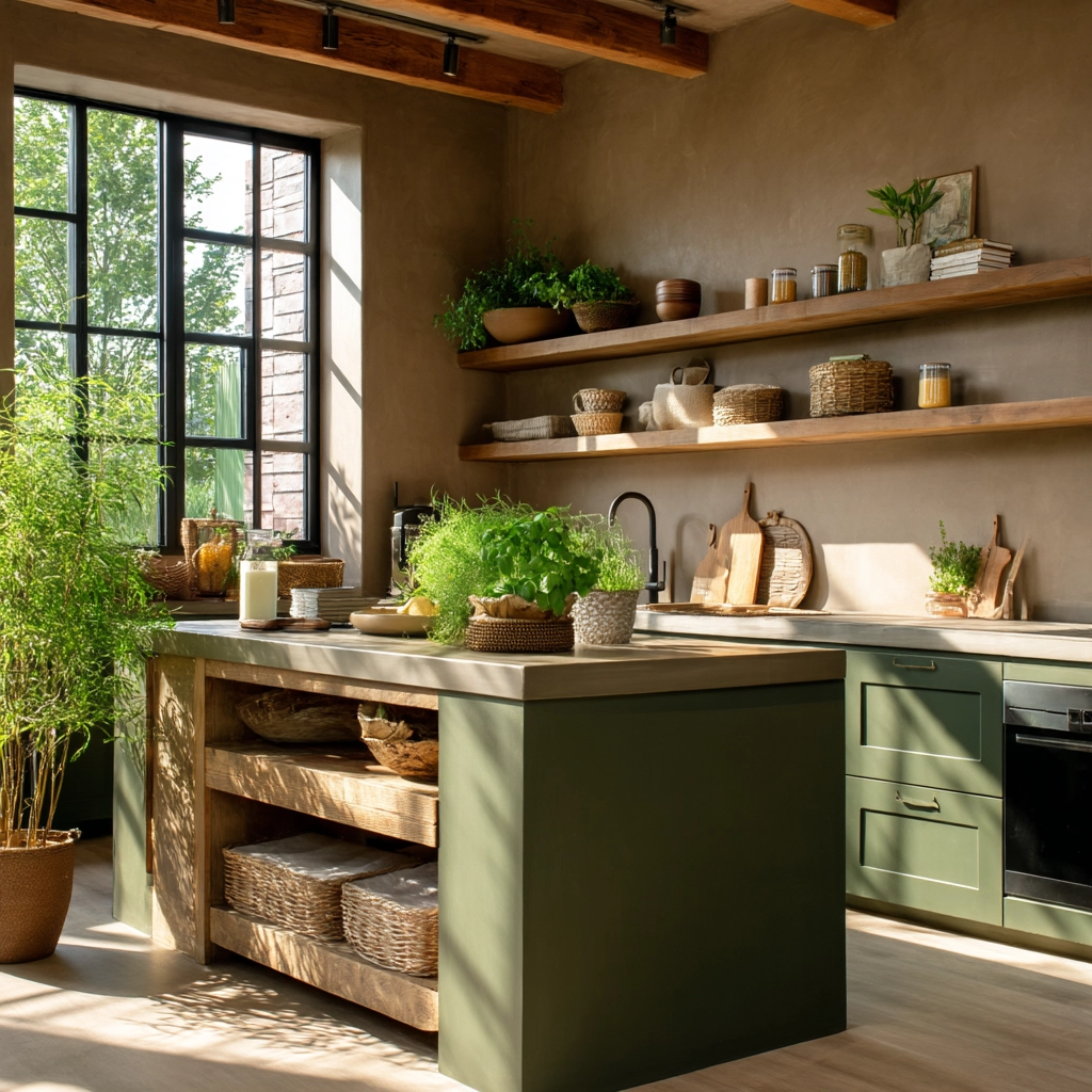 earthy kitchen ideas 21
