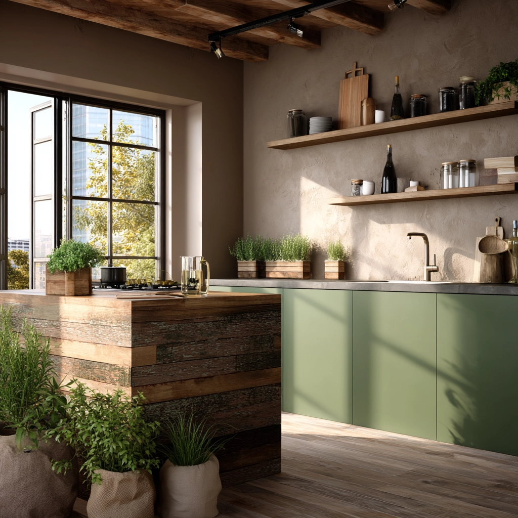 earthy kitchen ideas 24