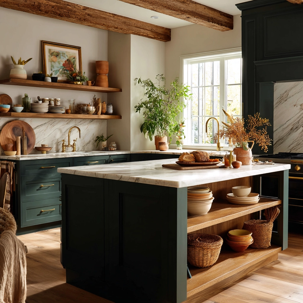 earthy kitchen ideas 37