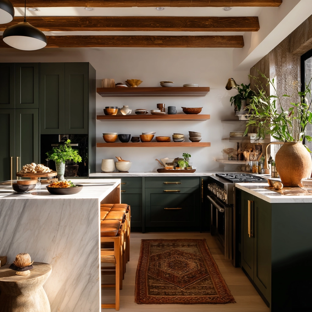 earthy kitchen ideas 39
