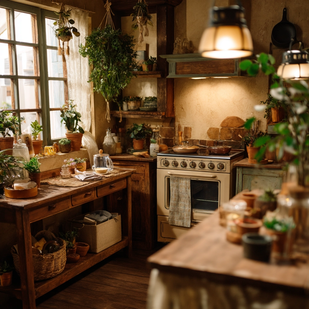 earthy kitchen ideas 52
