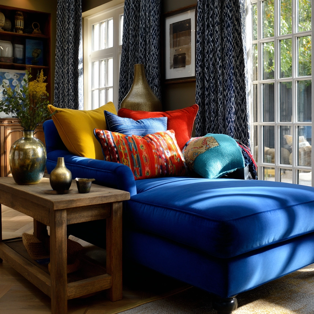eclectic living room 15