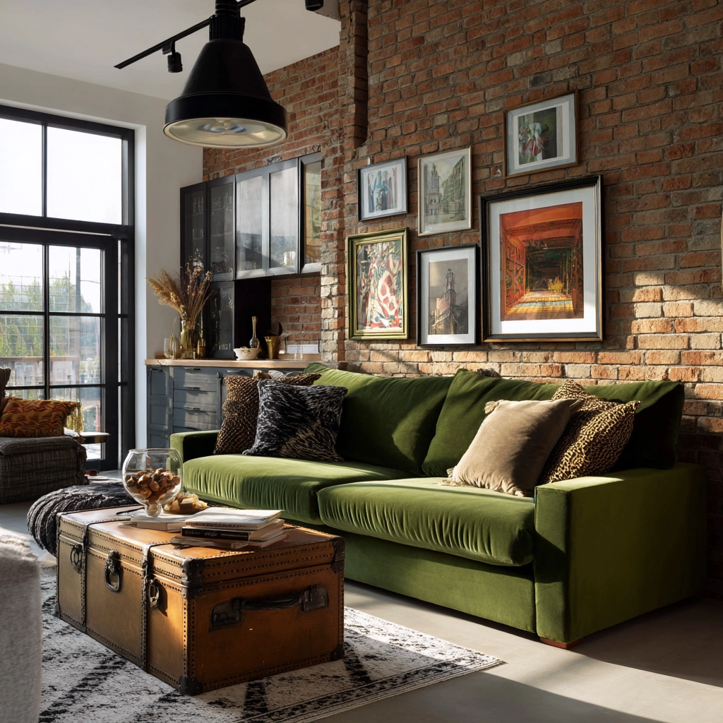 eclectic living room 20