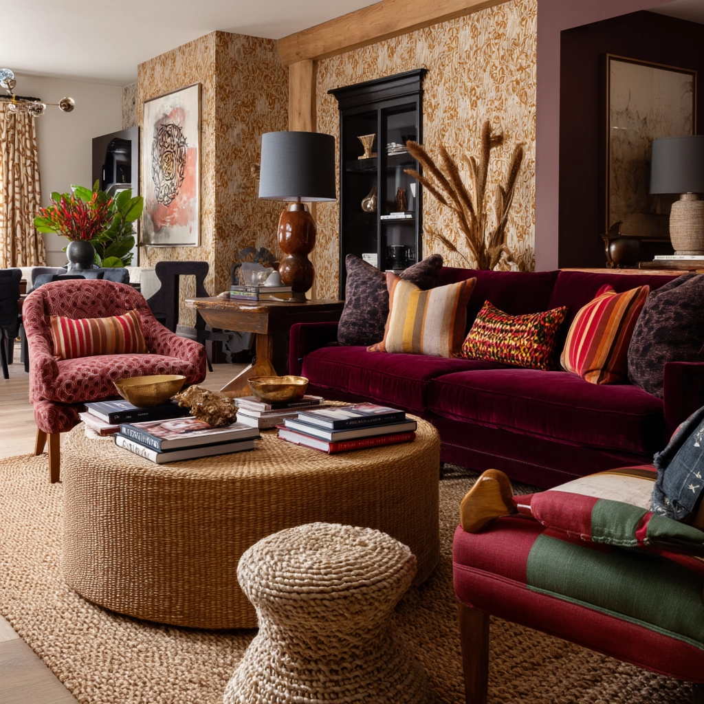 eclectic living room 30