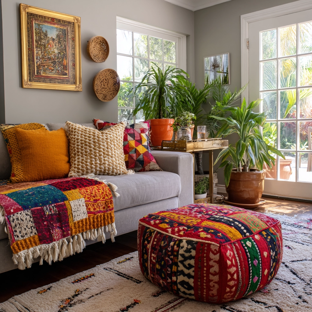 eclectic living room 39