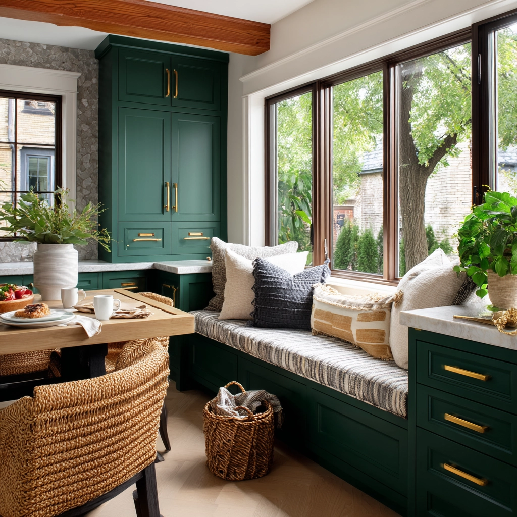 emerald green kitchen cabinets 58