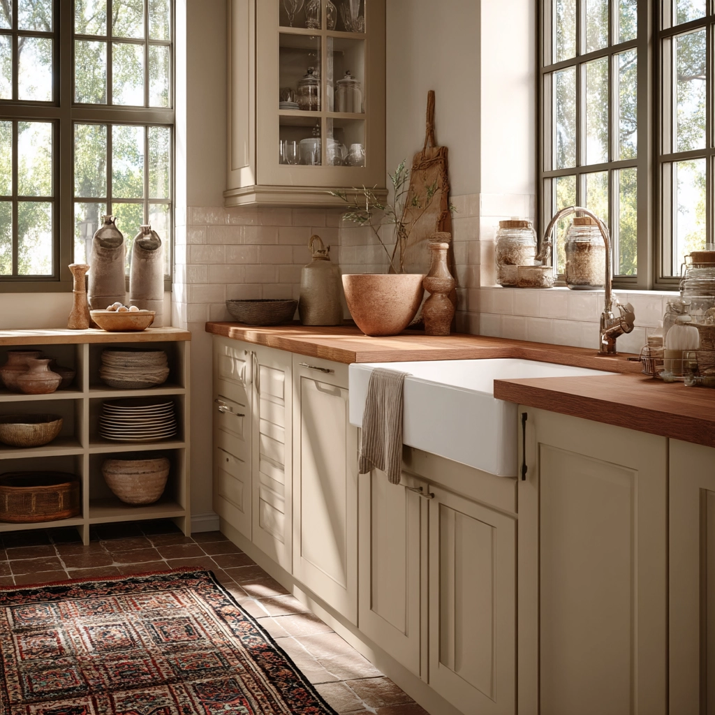 farmhouse kitchen paint colors 15