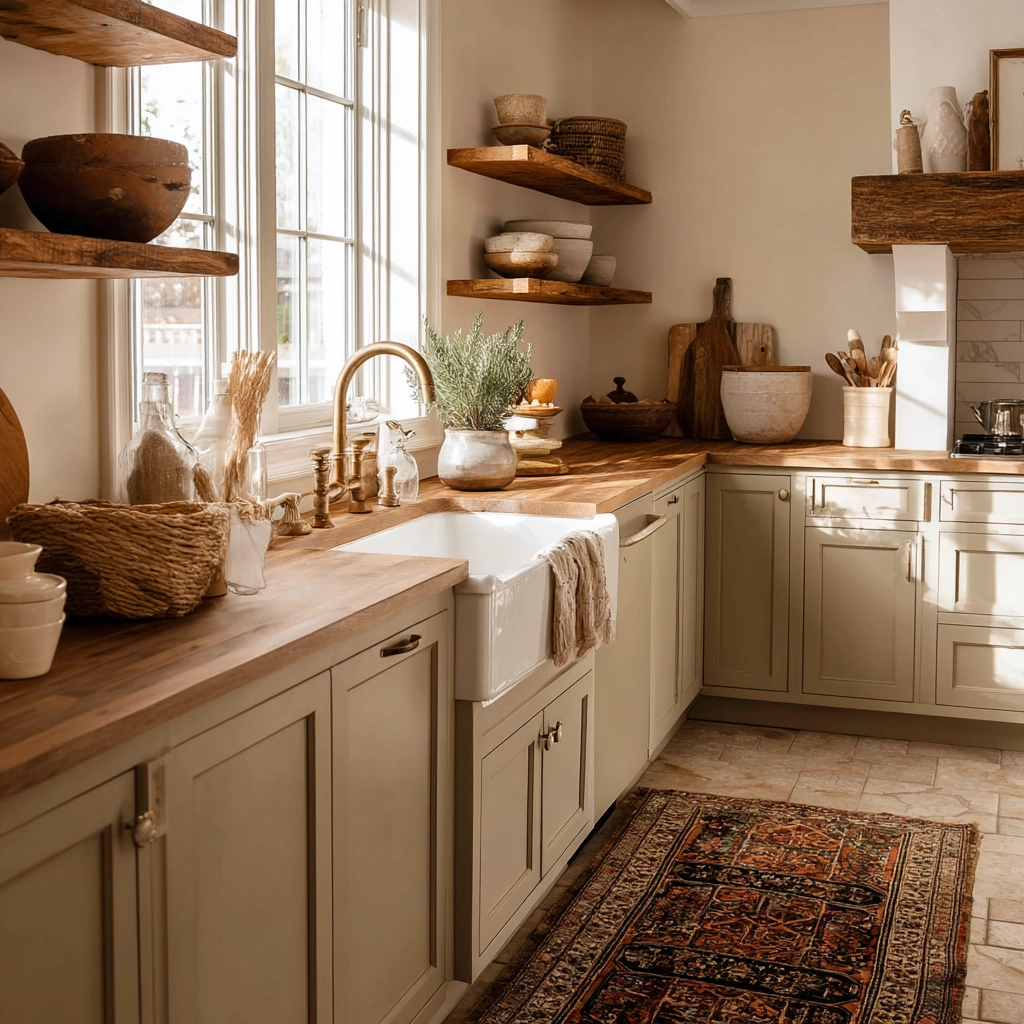 farmhouse kitchen paint colors 16