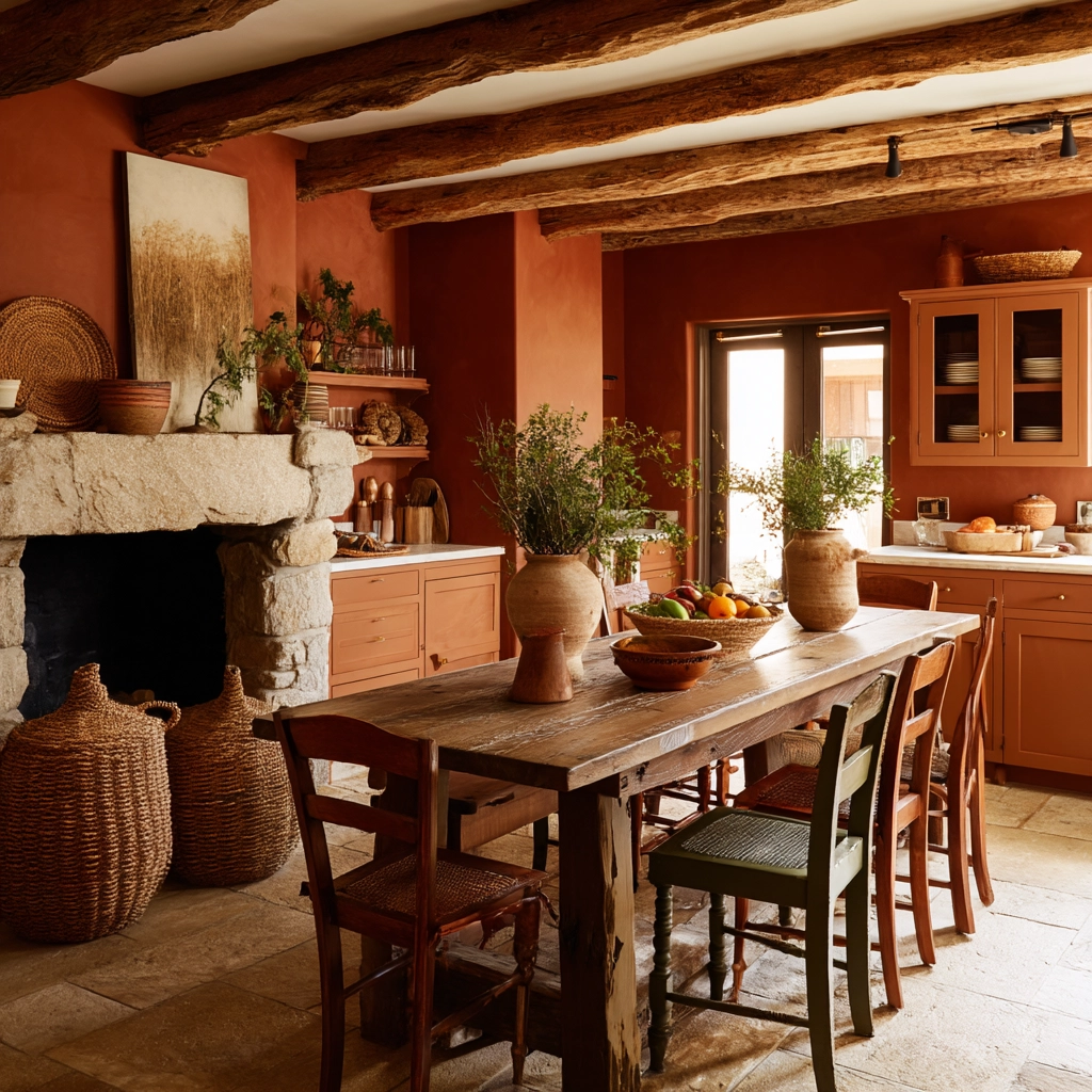 farmhouse kitchen paint colors 22