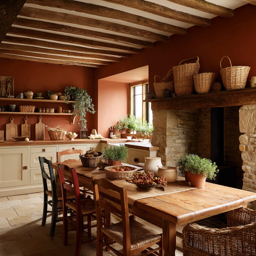 farmhouse kitchen paint colors 24