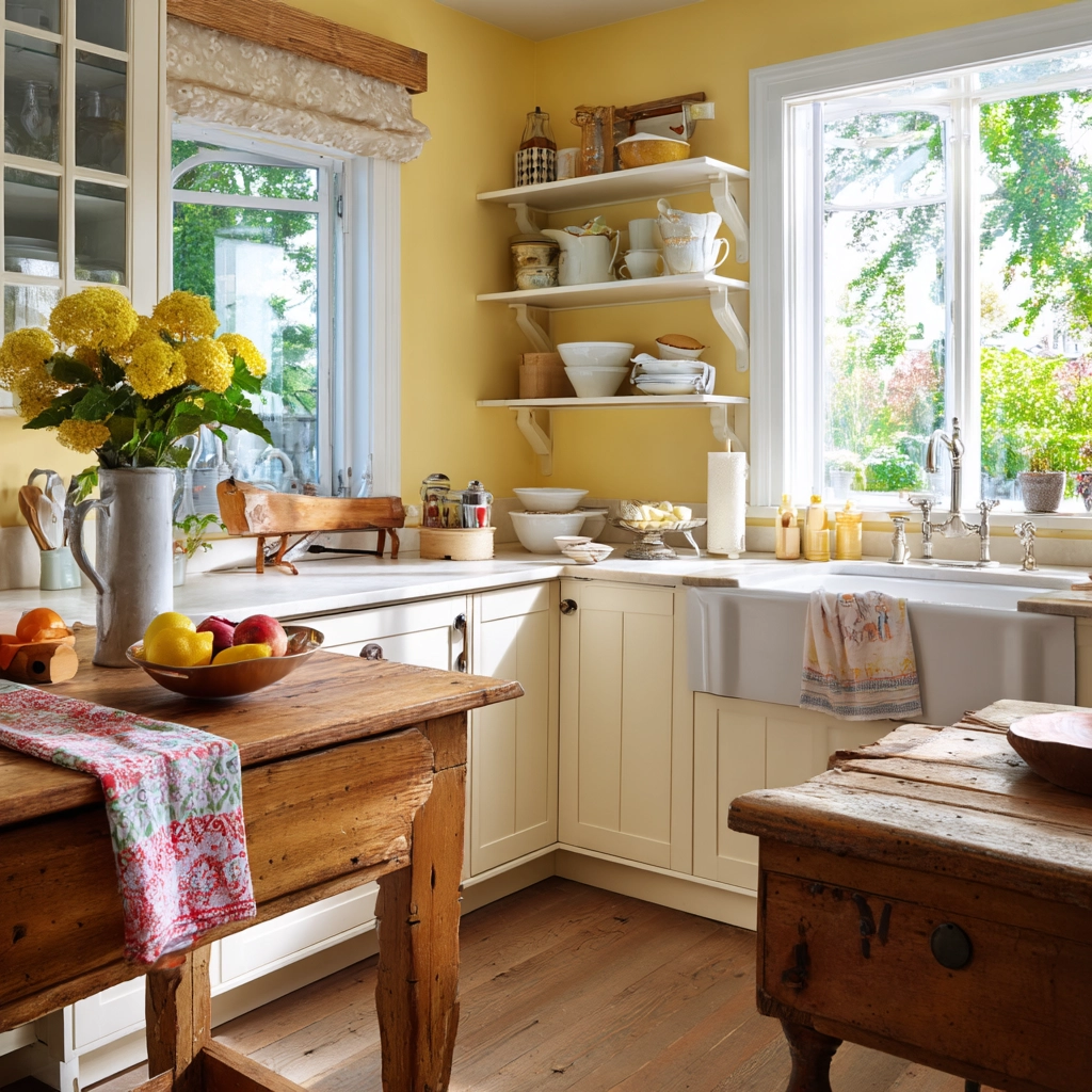 farmhouse kitchen paint colors 26