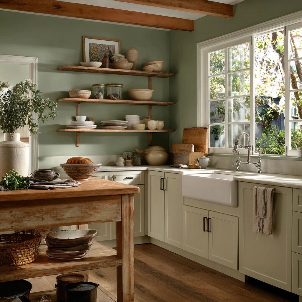 farmhouse kitchen paint colors 3