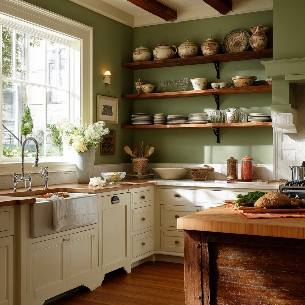 farmhouse kitchen paint colors 4