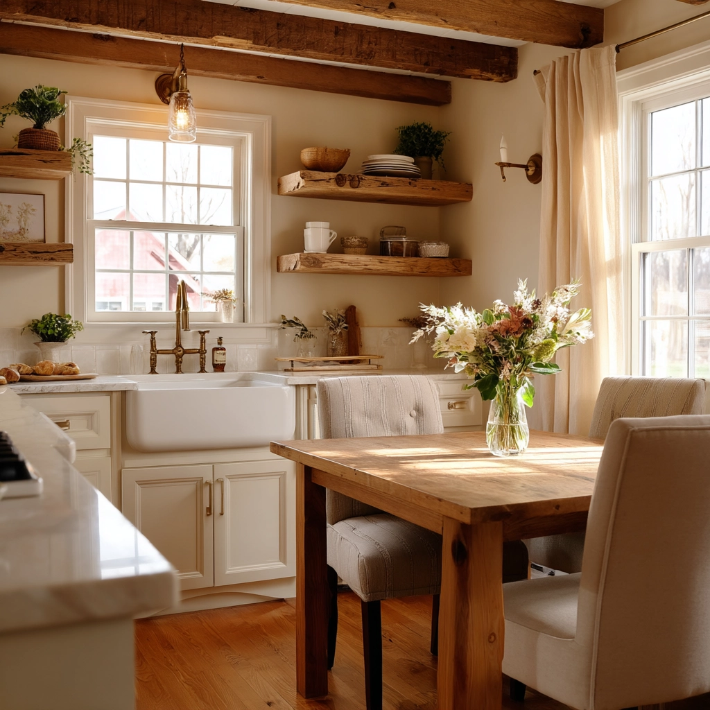 farmhouse kitchen paint colors 42