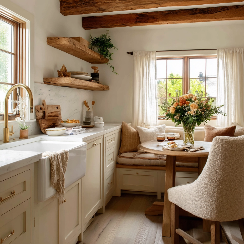 farmhouse kitchen paint colors 43