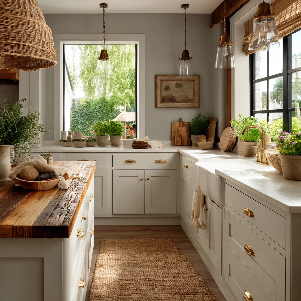 farmhouse kitchen paint colors 7