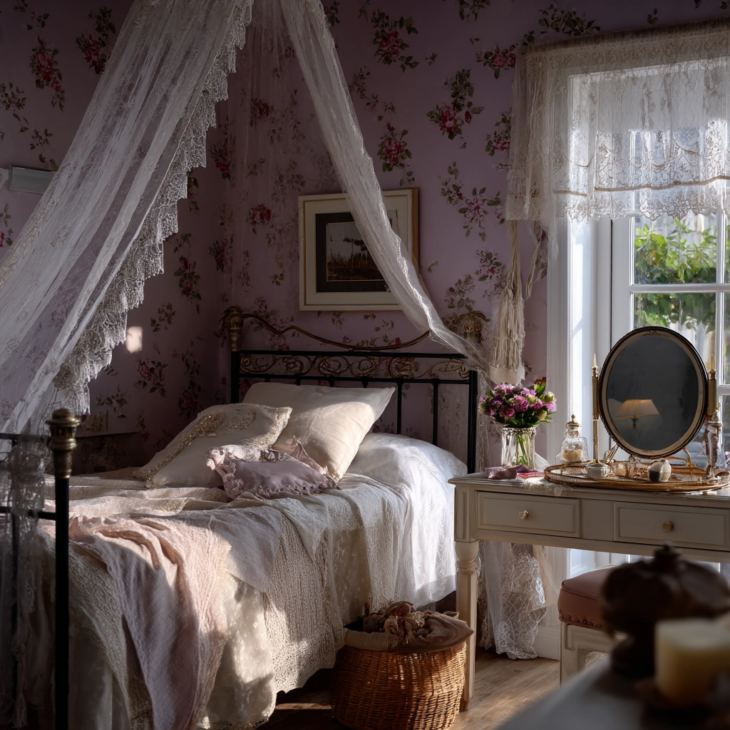 feminine bedroom 21
