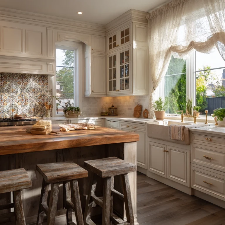 french provincial kitchen 1