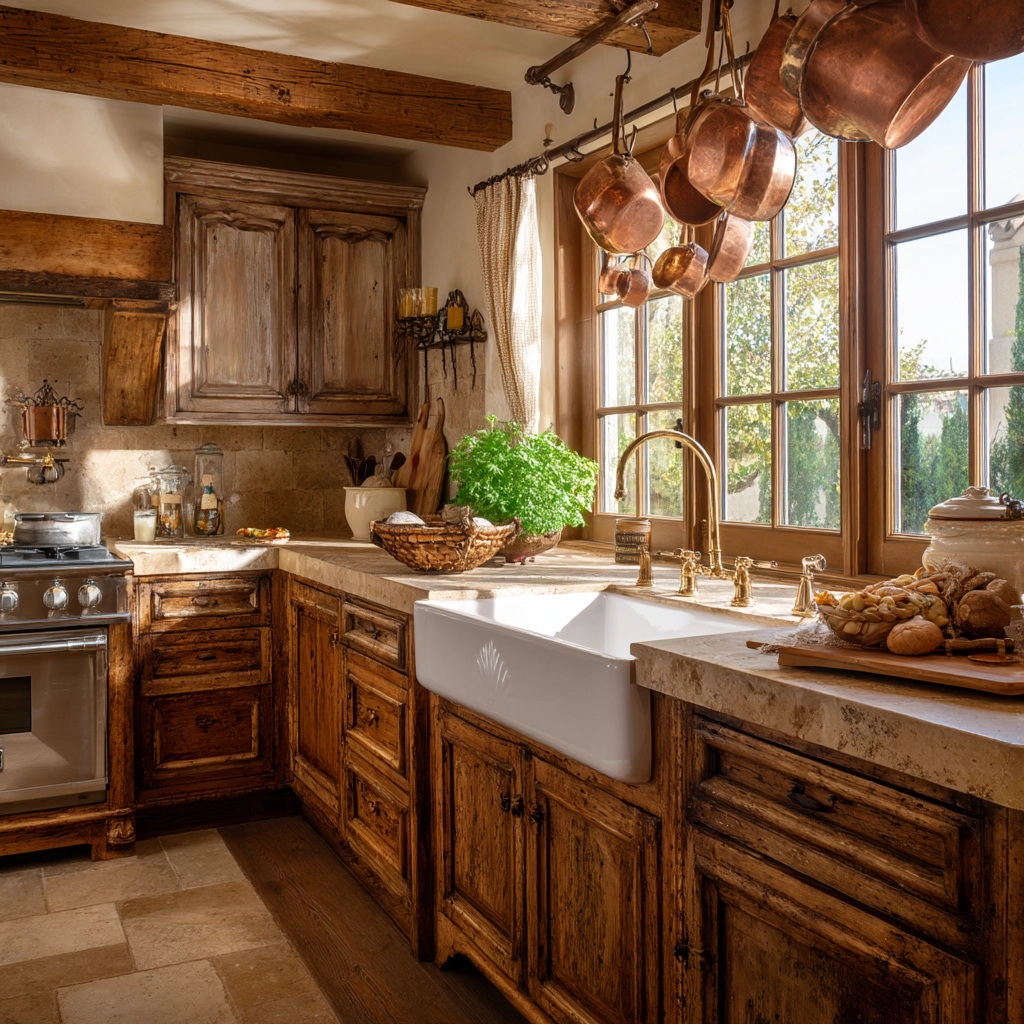 french provincial kitchen 13