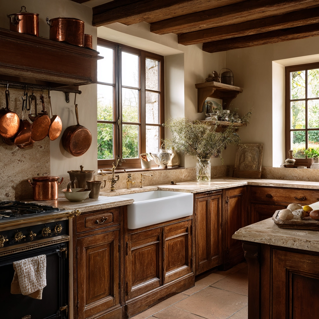 french provincial kitchen 15