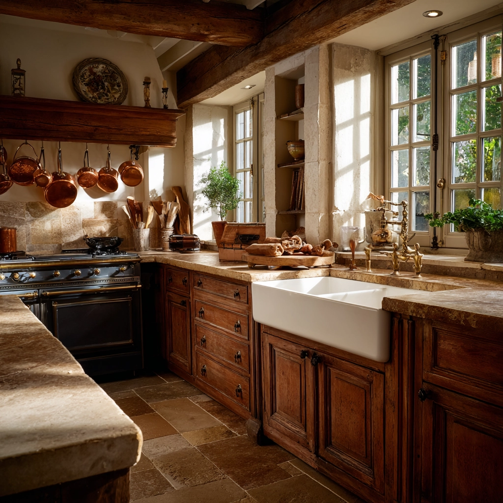 french provincial kitchen 16
