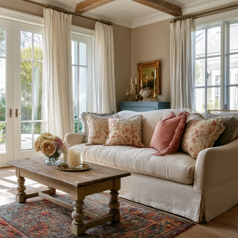 french provincial living room 1