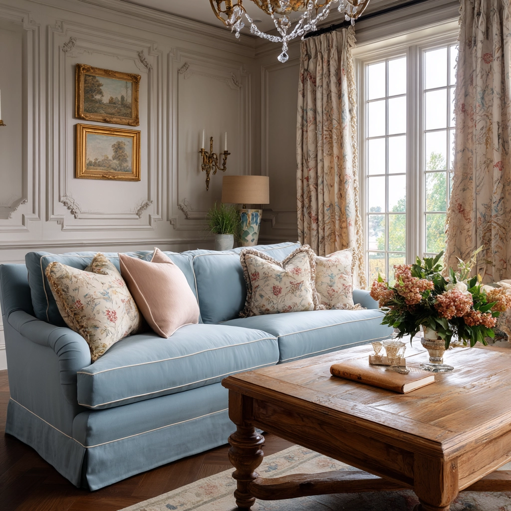 french provincial living room 10