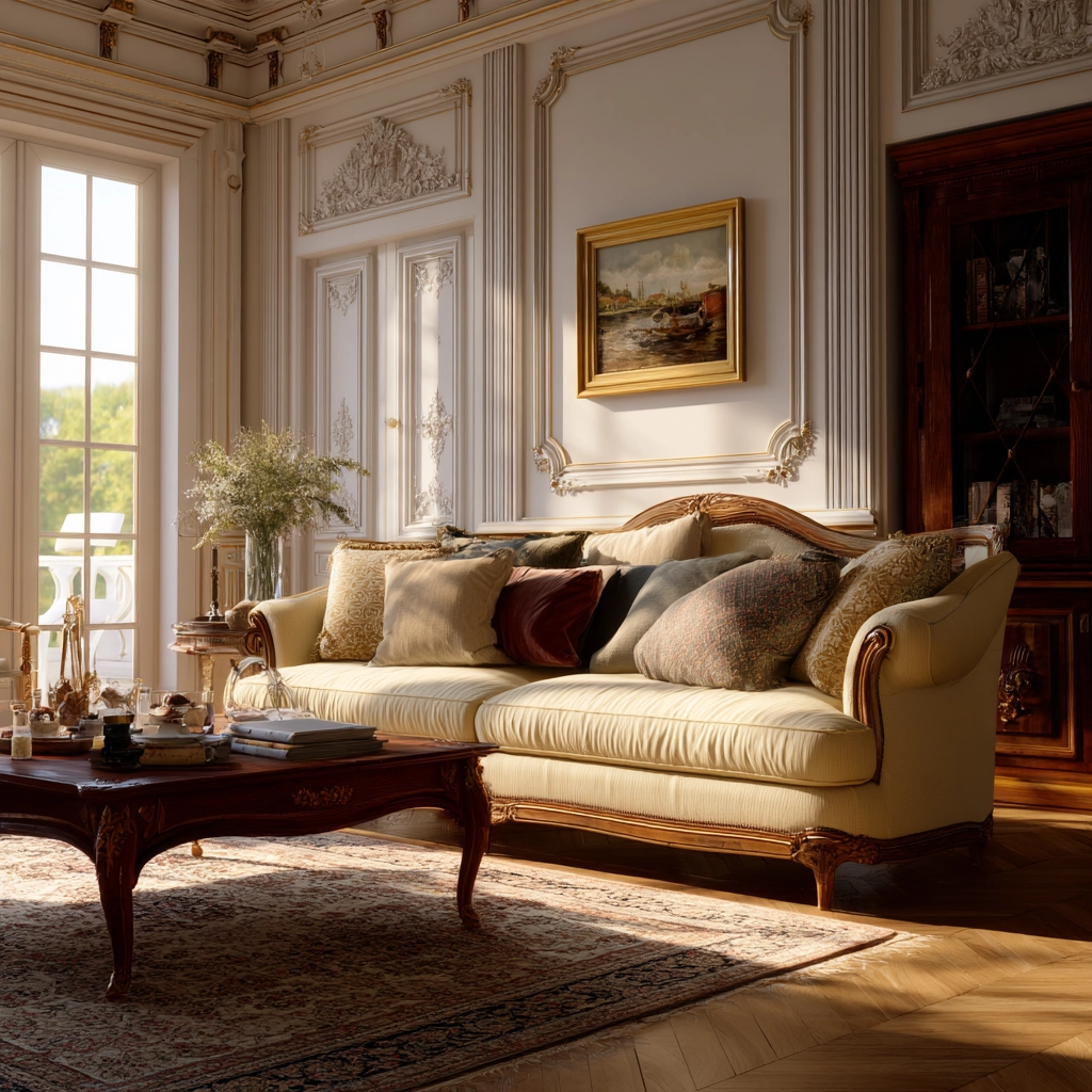french provincial living room 34