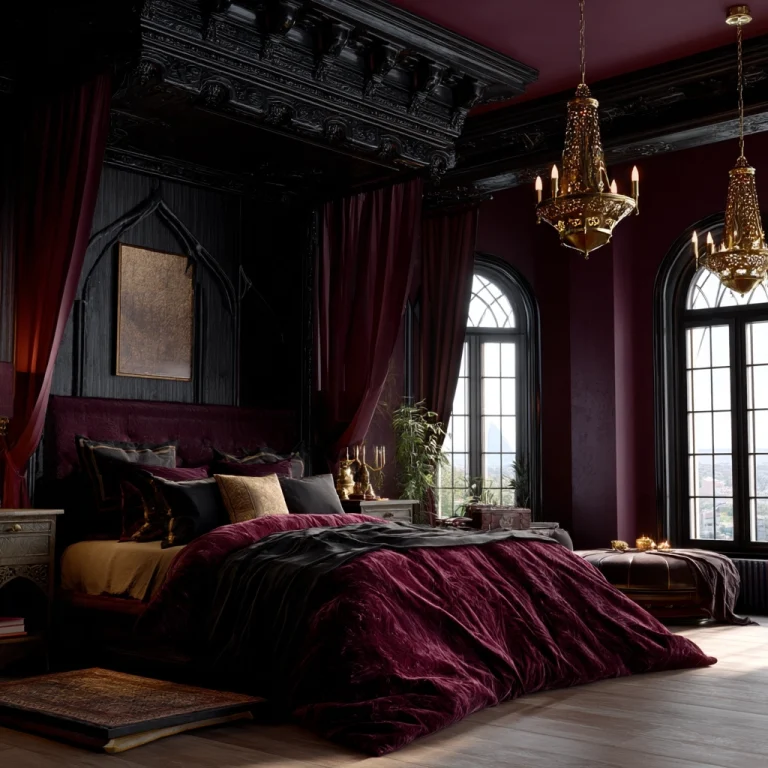gothic bedroom 1
