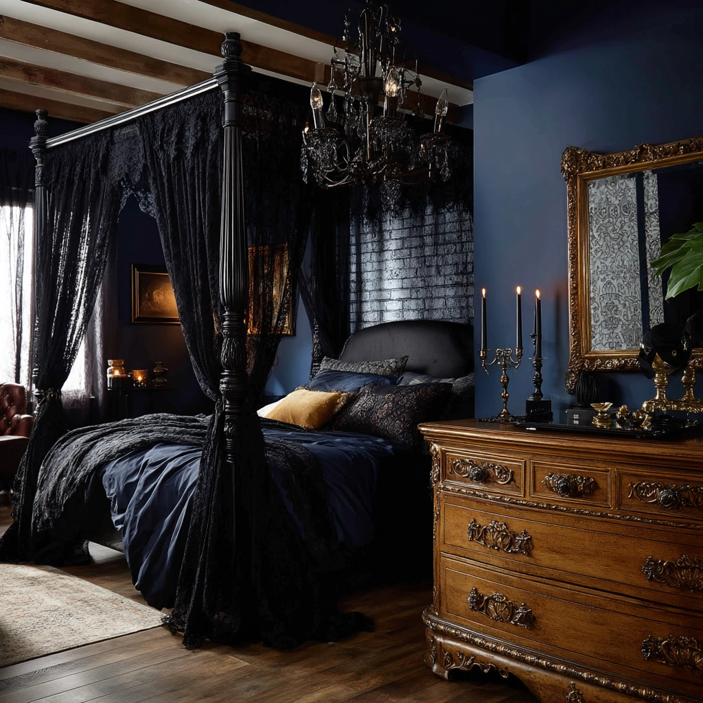 gothic bedroom 15